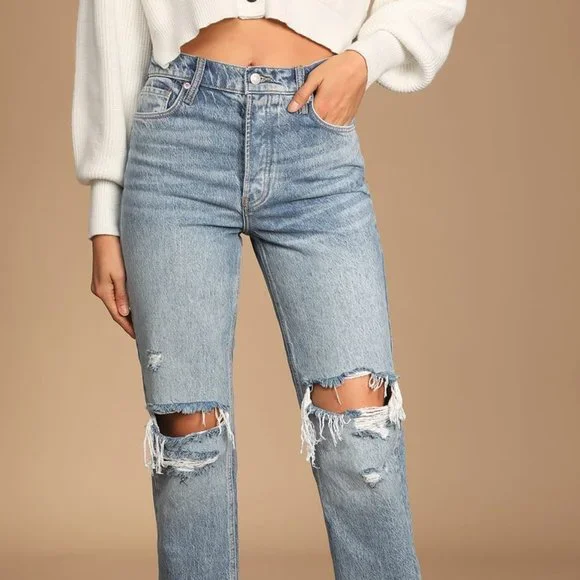 Free People Tapered Baggy Boyfriend - Picture 3 of 6